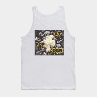 eat popcorn Tank Top